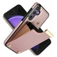 thumbnail image 1 of Allytech Wallet Case Cover for Samsung Galaxy S23 FE 6.5", RFID Blocking Mulitple Cards Holder Large Space Shockproof Anti-Scratch Vintage PU Leather Back Cover Case for Galaxy S23 FE, Rosegold, 1 of 5