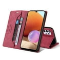 thumbnail image 1 of Allytech Wallet Case For Samsung Galaxy A32 4G,  with RFID Blocking  Card Slot Flip Folio Leather Case Kickstand Shockproof Protective Phone Cover For Samsung Galaxy A32 4G,Red, 1 of 5