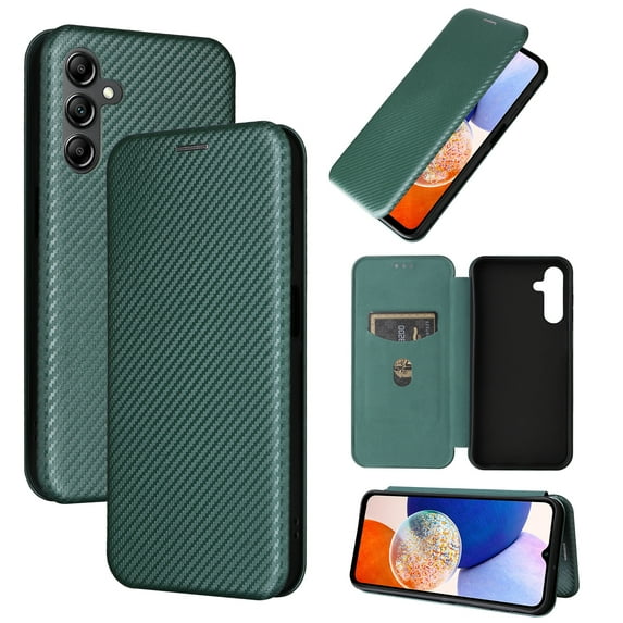 Allytech Wallet Case for Galaxy A33 5G, Premium PU Leather Flip Stand RFID Blocking Shockproof Protective Slim Cars Slots Phone Case Cover for Samsung Galaxy A33 5G, Green