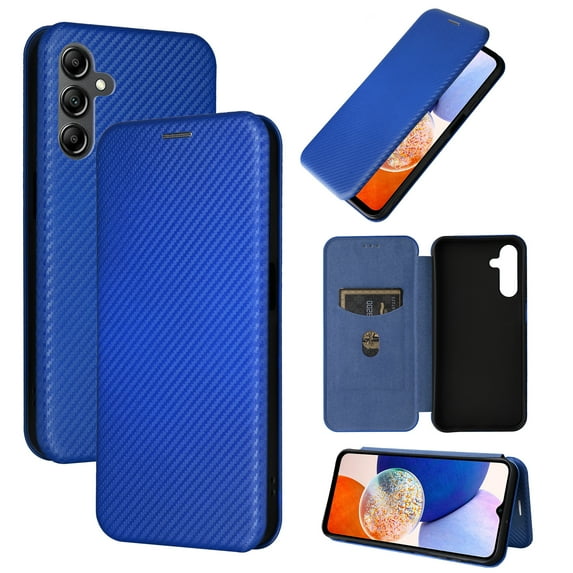 Allytech Wallet Case for Galaxy A53 5G, Premium PU Leather Flip Stand RFID Blocking Shockproof Protective Slim Cars Slots Phone Case Cover for Samsung Galaxy A53 5G, Blue