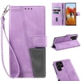 thumbnail image 1 of Allytech Wallet Case for Galaxy S22 Ultra 5G,Magnetic Snap Kickstand RFID Blocking Card Slot Flip PU Leather with TPU Shockproof Case with Hand Strap Case for Samsung Galaxy S22 Ultra 2022 6.8",Purple, 1 of 6