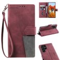 thumbnail image 1 of Allytech Wallet Case for Galaxy S22 Ultra 5G, Magnetic Snap Kickstand RFID Blocking Card Slot PU Leather with TPU Shockproof Case with Hand Strap Case for Samsung Galaxy S22 Ultra 2022 6.8", Winered, 1 of 6