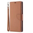 thumbnail image 1 of Allytech Wallet Case for Galaxy S22 Ultra, PU Leather with Lanyard Kickstand Shockproof Wrist Strap Shock Absorption Cards Holder Cash Pocket Case Cover for Samsung Galaxy S22 Ultra, Brown, 1 of 5