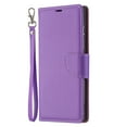 thumbnail image 1 of Allytech Wallet Case for Galaxy S22 Ultra, PU Leather with Lanyard Kickstand Shockproof Wrist Strap Shock Absorption Cards Holder Cash Pocket Case Cover for Samsung Galaxy S22 Ultra, Violet, 1 of 5