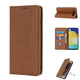 thumbnail image 1 of Allytech Wallet Case for Google Pixel 6A 6.1 inch,Shockproof Durable PU Leather Soft TPU Interior Magnetic Closure Folio Flip Kickstand ID Credit Card Slots Phone Cover with Wrist Strap,Brown, 1 of 10