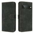 thumbnail image 1 of Allytech Wallet Case for Google Pixel 7 (2022), PU Leather and TPU Bumper Full Protection Credit Card Holder Flip Book Stand Hand Strap Case for Google Pixel 7 5G, Black, 1 of 8