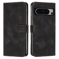 thumbnail image 1 of Allytech Wallet Case for Google Pixel 8 Pro, Premium PU Leather Flip Cover Stand Protective Hand Wrist Magnetic Closure Cards Holder Phone Case for Google Pixel 8 Pro 6.7" - Black, 1 of 10