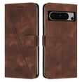 thumbnail image 1 of Allytech Wallet Case for Google Pixel 8 Pro, Premium PU Leather Flip Cover Stand Protective Hand Wrist Magnetic Closure Cards Holder Phone Case for Google Pixel 8 Pro 6.7" - Brown, 1 of 10