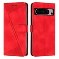 thumbnail image 1 of Allytech Wallet Case for Google Pixel 8 Pro, Premium PU Leather Flip Cover Stand Protective Hand Wrist Magnetic Closure Cards Holder Phone Case for Google Pixel 8 Pro 6.7" - Red, 1 of 10