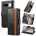 thumbnail image 1 of Allytech Wallet Case for Google Pixel 8, RFID Blocking Vintage PU Leather Cards Slots Flip Folio Stand Magnetic Closure Shockproof Phone Case Cover for Google Pixel 8, Black, 1 of 7
