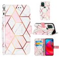 thumbnail image 1 of Allytech Wallet Case for Motorola Moto G Stylus 5G 6.8-Inch 2021 Released - Marble Series Flip Folio Kickstand Cards Slots Bumper TPU Back Cover Shockproof Drop Protective Wallet Case for Girls Women, 1 of 5