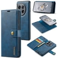 thumbnail image 1 of Allytech Wallet Case for OnePlus 12 with 3 Card Slots & Cash Pocket, 2 in 1 Detachable Strong Magnetic Case, Retro PU Leather Shockproof Magnetic Clasp Slim Protective Shell - Blue, 1 of 8