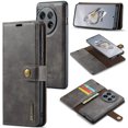 thumbnail image 1 of Allytech Wallet Case for OnePlus 12 with 3 Card Slots & Cash Pocket, 2 in 1 Detachable Strong Magnetic Case, Retro PU Leather Shockproof Magnetic Clasp Slim Protective Shell - Gray, 1 of 8