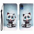 thumbnail image 1 of Allytech Wallet Case for Samsung Galaxy A03 Core, PU Leather Stand RFID Blocking Card Slot Wireless Charging Flip Book Cover TPU Shockproof Interior Case, Cat, 1 of 5