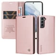 thumbnail image 1 of Allytech Wallet Case for Samsung Galaxy S22+ 5G 6.6 inch,Premium PU Leather Hidden Magnetic Closure Folio Flip Card Slots Cash Pocket Kickstand Wallet Shockproof Phone Case,Rosegold, 1 of 11