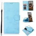thumbnail image 1 of Allytech Wallet Case for Samsung Galaxy S22 Ultra 5G (6.8 inch) 2022 Model, Detachable Bumper PU Leather Shockproof Slim Stand Card Slots Case with Hand Strap for Samsung S22 Ultra, Lightblue, 1 of 7