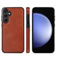 thumbnail image 1 of Allytech Wallet Case for Samsung Galaxy S23 FE - 2 Card Holder - Military Grade Drop Protection - Ultra Slim & Protective - Premium PU Leather Shockproof Phone Case for Women & Men - Brown, 1 of 7