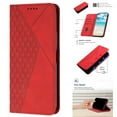 thumbnail image 1 of Allytech Wallet Case for Samsung Galaxy S23 FE with Card Cash Slots & Kickstand, Luxury PU Leather Soft TPU Inner Shockproof Anti-Fall Magnetic Closure Slim Case for Samsung Galaxy S23 FE, Red, 1 of 7