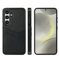 thumbnail image 1 of Allytech Wallet Case for Samsung Galaxy S24 - 2 Card Holder - Military Grade Drop Protection - Ultra Slim & Protective - Premium PU Leather Shockproof Phone Case for Women & Men - Black, 1 of 7