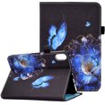 thumbnail image 1 of Allytech Wallet Case for iPad 10.9 inch(10th Gen) 2022, Smart Auto Wake Sleep Magnetic Snap Card Slots/Pen Holder Kickstand Case for iPad 10th Gen 10.9" A2696/A2757/A2777, Floral & Butterfly, 1 of 7