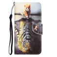 thumbnail image 1 of Allytech Wallet Case for iPhone 14 Cute Animals Love Butterfly Pattern, Purse Case with Card Slots Holders Kickstand Function Handstrap Lanyard Women Girls Case for iPhone 14,F, 1 of 6