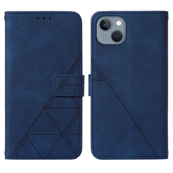 Allytech Wallet Case for iPhone 14 Plus (6.7 inch) 2022 Released, Simple Business Style PU Leather Flip Folio Kickstand Card Slots Magnetic Closure Case for iPhone 14 Plus 5G, Darkblue