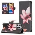 thumbnail image 1 of Allytech Wallet Case for iPhone 14 Pro Max (6.7 inch 2022), Colorful Painting PU Leather Flip Folio Case with Card Holders Kickstand Shockproof Case for iPhone 14 Pro Max 2022, Floral, 1 of 4