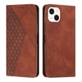 thumbnail image 1 of Allytech Wallet Case for iPhone 15 with Card Cash Slots & Kickstand, Luxury PU Leather Soft TPU Inner Shockproof Anti-Fall Anti-Scratch Magnetic Closure Slim Case for iPhone 15, Brown, 1 of 9