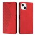 thumbnail image 1 of Allytech Wallet Case for iPhone 15 Plus with Card Cash Slots & Kickstand, Luxury PU Leather Soft TPU Inner Shockproof Anti-Fall Magnetic Closure Slim Case for iPhone 15 Plus, Red, 1 of 9