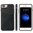 thumbnail image 1 of Allytech Wallet Case for iPhone 7 / 8 / SE 2022 & 2020 - 2 Card Holder - Military Grade Drop Protection - Ultra Slim & Protective - Premium PU Leather Shockproof Phone Case for Women & Men - Black, 1 of 7