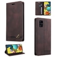 thumbnail image 1 of Allytech Wallet Cover for Samsung A51 Case 4G, Shockproof PU Leather Kickstand Wallet Card RFID Blocking Magnetic Folio Holder, Book Style Anti-Scratch Phone Case For Samsung Galaxy A51 4G,Brown, 1 of 14
