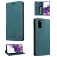 thumbnail image 1 of Allytech Wallet Cover for Samsung S20 Case, Shockproof PU Leather Kickstand Wallet Card RFID Blocking Magnetic Folio Holder, Book Style Anti-Scratch Phone Case For Samsung Galaxy S20,Blue, 1 of 14