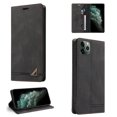 thumbnail image 1 of Allytech Wallet Cover for iPhone 11 Pro Max, Shockproof PU Leather Kickstand Wallet Card RFID Blocking Magnetic Folio Holder, Book Style Anti-Scratch Phone Case For iPhone 11 Pro Max,
Black, 1 of 14
