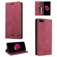 thumbnail image 1 of Allytech Wallet Cover for iPhone 8 Plus/7 Plus, PU Leather Kickstand Wallet Card RFID Blocking Magnetic Folio Holder, Book Style Anti-Scratch Phone Case For iPhone 8 Plus/7 Plus,
Red, 1 of 14