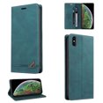 thumbnail image 1 of Allytech Wallet Cover for iPhone XS Max, Shockproof PU Leather Kickstand Wallet Card RFID Blocking Magnetic Folio Holder, Book Style Anti-Scratch Phone Case For iPhone XS Max,Blue, 1 of 14