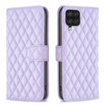 thumbnail image 1 of Allytech Wallet case for Samsung Galaxy A12, Argyle Pattern PU Leather Wallet case with Kickstand Card Slots Magnetic Closure Shockproof Case For Samsung Galaxy A12,Purple, 1 of 5