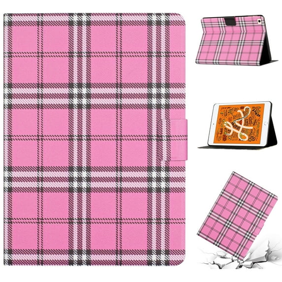 Allytech for Apple iPad mini(3/4/5) 7.9 Inch Case, Folio Magnetic Adjustable Stand Anti-scratch Shockproof Case for iPad mini (3/4/5) 7.9 Inch, Rose