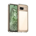 thumbnail image 1 of Allytech for Google Pixel 6A Clear Case, Hybrid Rugged Anti-Yellow Shockproof Hard Shell Back Cover Phone Case for Google Pixel 6A, Gray, 1 of 8