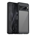 thumbnail image 1 of Allytech for Google Pixel 8 Pro Clear Case, Hybrid Rugged Anti-Yellow Shockproof Hard Shell Back Cover Phone Case for Google Pixel 8 Pro, Black, 1 of 9