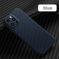 thumbnail image 1 of Allytech for iPhone 11 Pro Max,Carbon Fiber Rigid PC Back and Soft TPU Ultra Slim Shockproof  cover for iPhone 11 Pro Max 6.5 inch,Blue, 1 of 7
