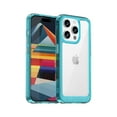 thumbnail image 1 of Allytech for iPhone 16 Pro Max Case, Clear Back Cover Hard Shell Rugged Hybrid Shockproof Cell Phone Case for Apple iPhone 16 Pro Max, Skyblue, 1 of 8
