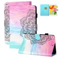 thumbnail image 1 of Allytech iPad 10.2" 8th Generation Case 2020, iPad 10.2" 7th Gen Case 2019, iPad Air 3 10.5" Case, Smart Cover Auto Sleep Wake Kickstand Flip Shockproof Case for Apple iPad 10.2", Mandala, 1 of 6