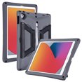 thumbnail image 1 of Allytech iPad 10.2 Case 2021, iPad 10.2 Case 9th 8th 7th Gen, Silicone EVA Rubber Silicone Kids Friendly Shockproof Kickstand Drop Protection Case Cover for Apple iPad 10.2-inch, Gray, 1 of 6