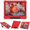 thumbnail image 1 of Allytech iPad 10.2" Case 9th Generation 2021, iPad 8th/7th Generation 2020/2019 Case for Kids Children, Shockproof Handle Stand Kids Friendly Pen Holder Case for iPad 10.2"/Air 3/Pro 10.5", Red, 1 of 5