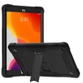 thumbnail image 1 of Allytech iPad 10th Gen Case, iPad 10.9" Case, Rugged Heavy Duty Protection Shockproof Multi Angle Viewing Stand Dual Layers Case Cover for Apple iPad 10.9" 2022 - Black, 1 of 7