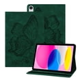 thumbnail image 1 of Allytech iPad A16 11th Gen 11 Inch 2025 Case, iPad 10th Gen Case 10.9" 2022, Big Butterfly Stand Protective Shockproof Pencil Holder Hand Strap Back Cover for Apple iPad 11th 10th Gen, Green, 1 of 5