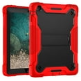 thumbnail image 1 of Allytech iPad 4th 3rd 2nd Generation Case 9.7-inch Tablet, Rugged Heavy Duty Shockproof Drop Protection Kickstand Feature Kids Friendly Case Cover for Apple iPad 2 3 4 9.7", Red/Black, 1 of 9