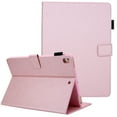 thumbnail image 1 of Allytech iPad 6th 5th Generation Case, iPad Air 1/2 Case, PU Leather Slim Folio Stand Auto Sleep Wake Full Protective Smart Cover Case for Apple iPad 9.7 2018/2017, iPad Air 1/ Air 2, Rosegold, 1 of 1