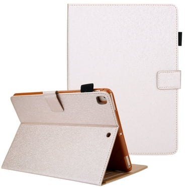 Allytech iPad 6th 5th Generation Case, iPad Air 1/2 Case, PU Leather Slim Folio Stand Auto Sleep Wake Full Protective Smart Cover Case for Apple iPad 9.7 2018/2017, iPad Air 1/ Air 2, Gold
