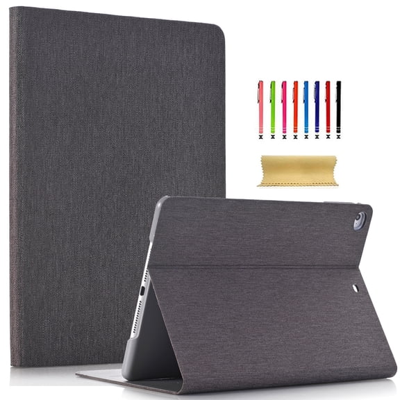 Allytech iPad 9.7 2017 7 2018/Pro 9.7/iPad Air 1/Air 2 Case, PU Leather Smart Cover Folio Case Stand with Auto Sleep/Wake Function for iPad 5th/6th Gen, iPad Pro 9.7, iPad Air 1 2, Darkblue